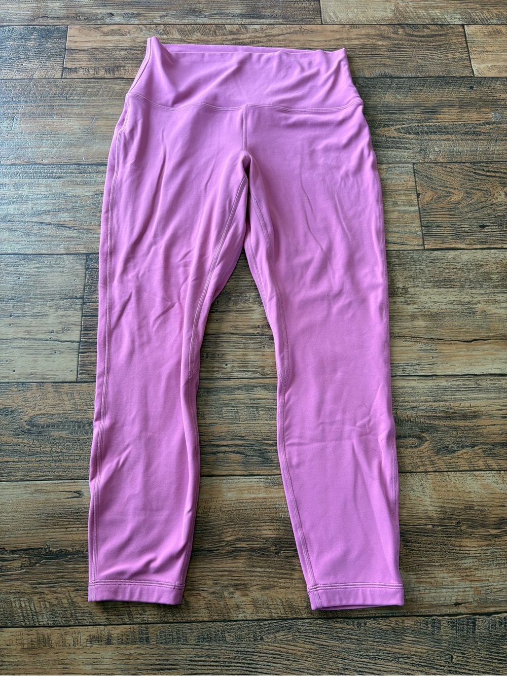 Lululemon Align Pant 25" Pink Double Lined Size 10